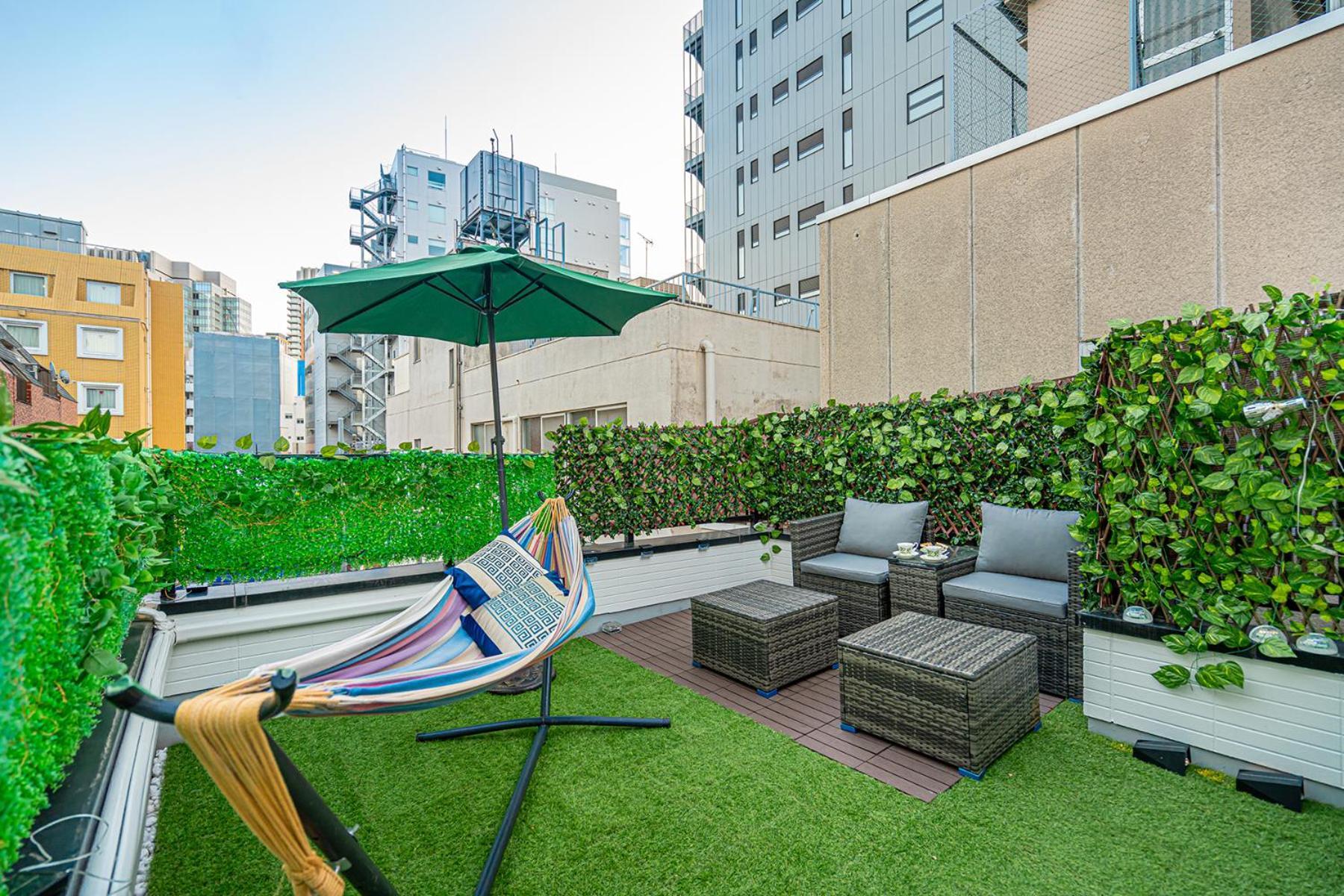 春5gwifi Tokyodome皇居1km〜 Roofgarden 上野秋葉原銀座東京2km～都心 * Tokio